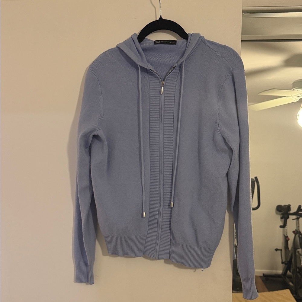M&S Collection full zip hoodie
